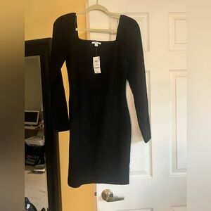 Bar III Black stretch dress Large